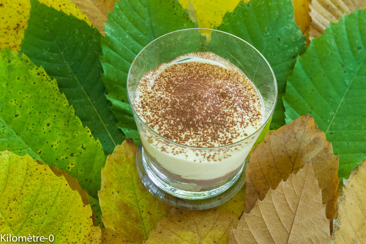 Tiramisu aux châtaignes — étape 3