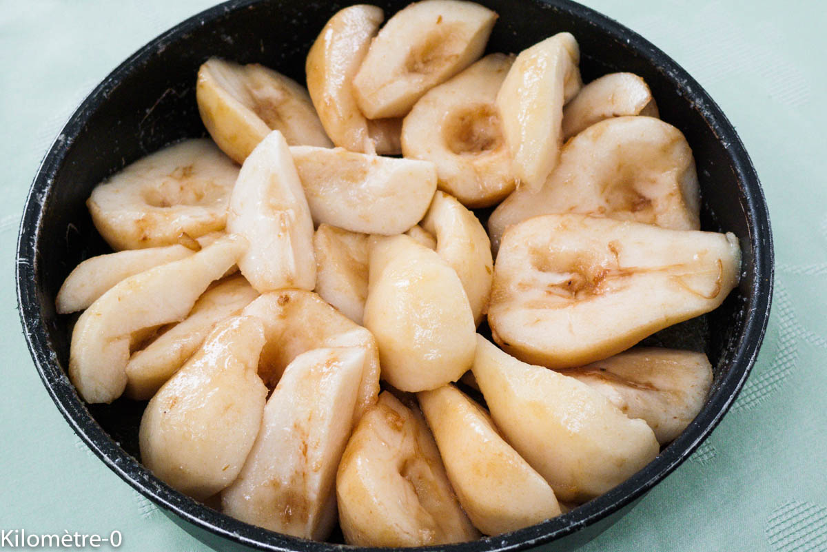 Tatin aux poires — étape 1