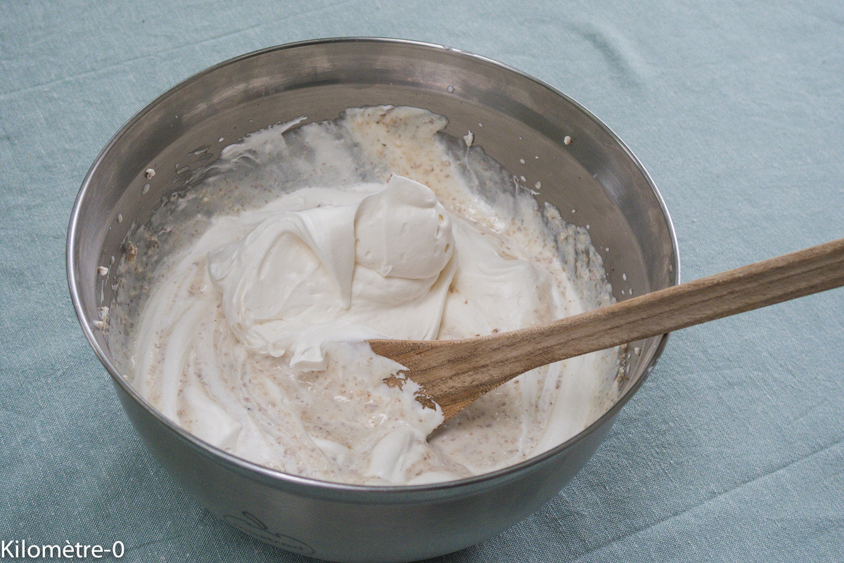 Mousse au noix — étape 2