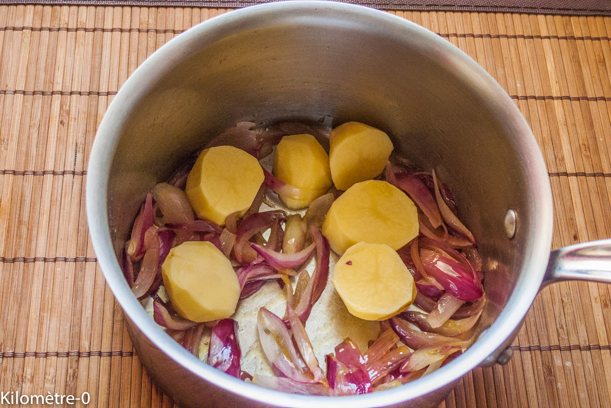 Soupe de carottes — étape 1