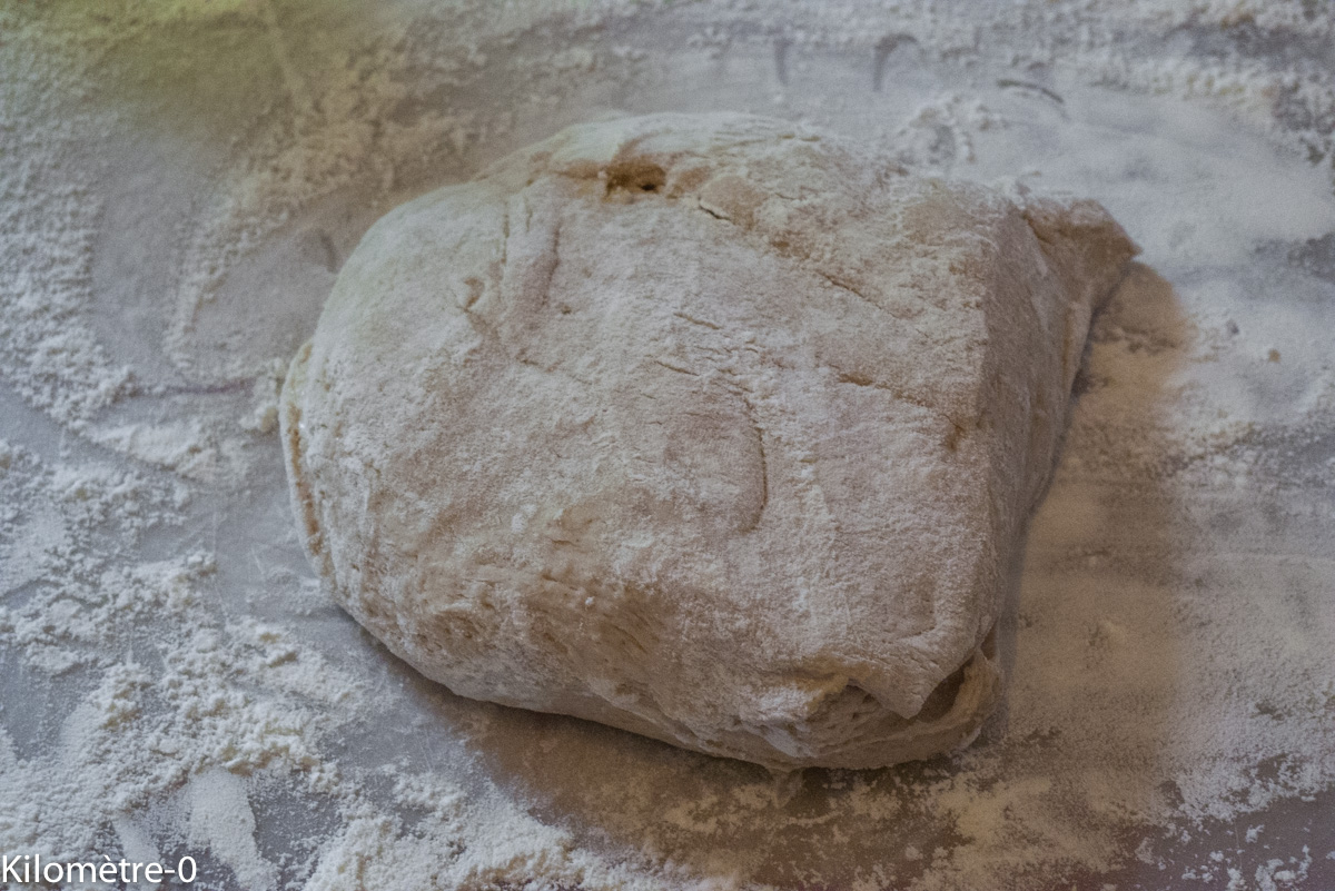Pizza florentine — étape 1