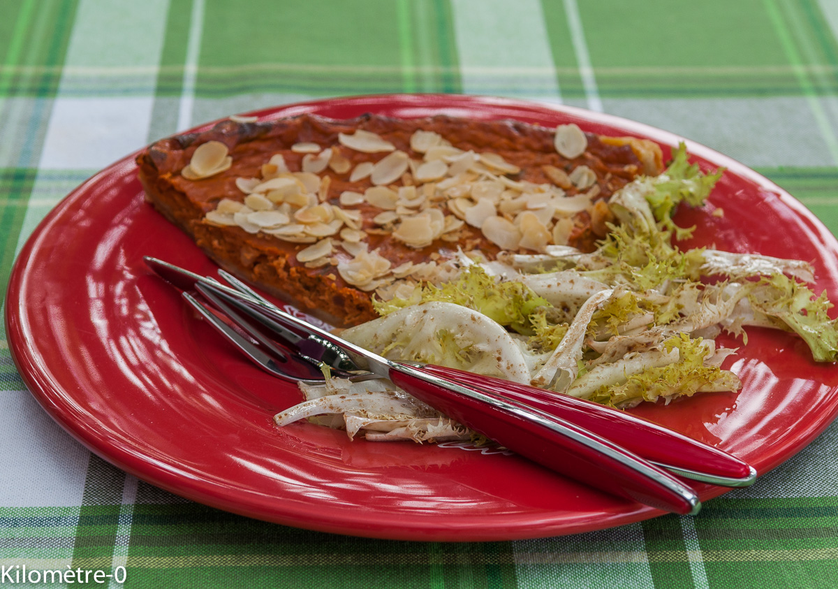 Tarte au thon à la tomate et aux amandes — étape 5
