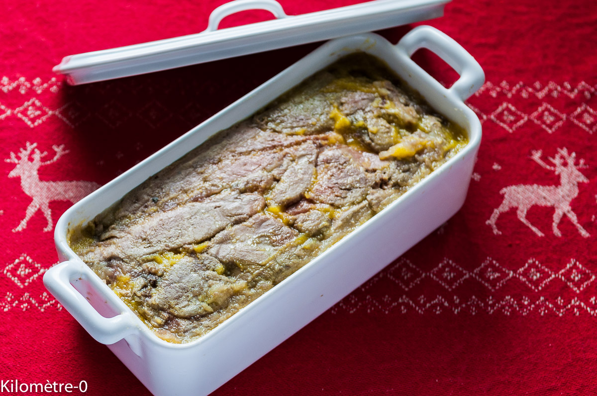 image de recette de terrine de foie gras aux pommes facile, rapide de Kilomètre-0