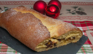 image de recette allemande de Noël, stollen, facile, rapide, léger de Kilomètre-0