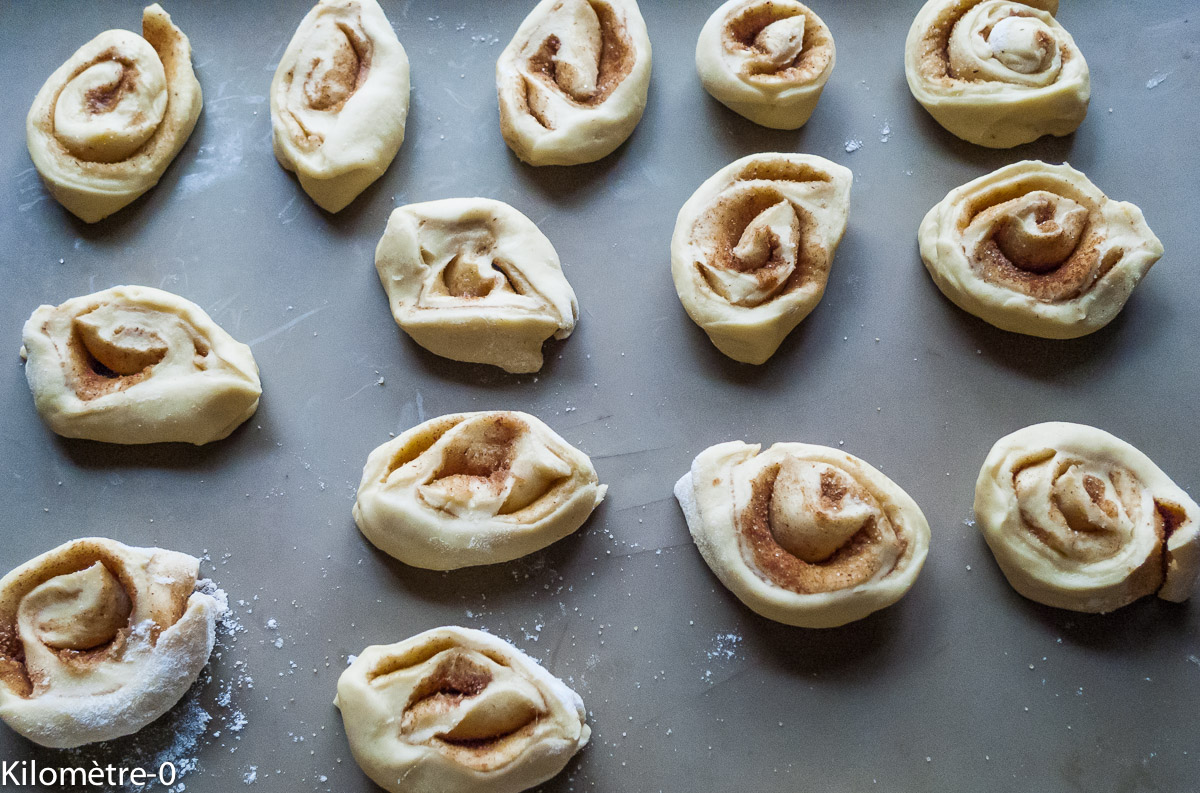 Brioches à la cannelle — étape 3