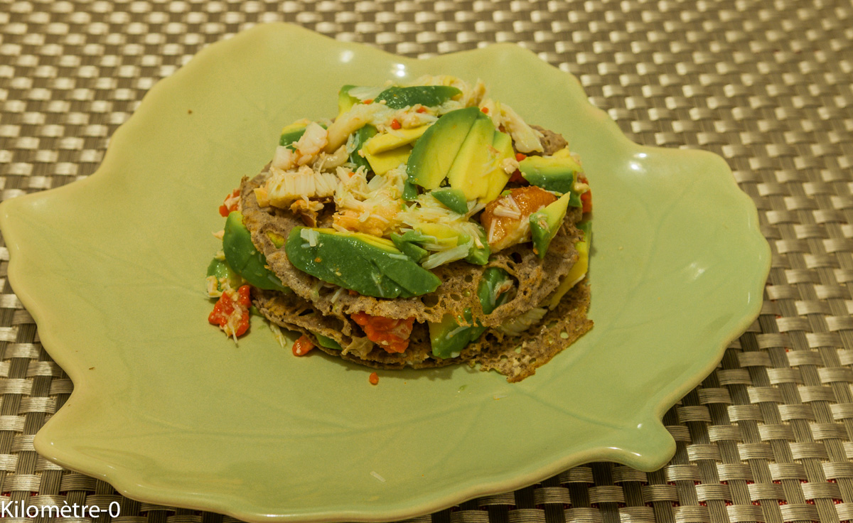 Burger breton au crabe — étape 2
