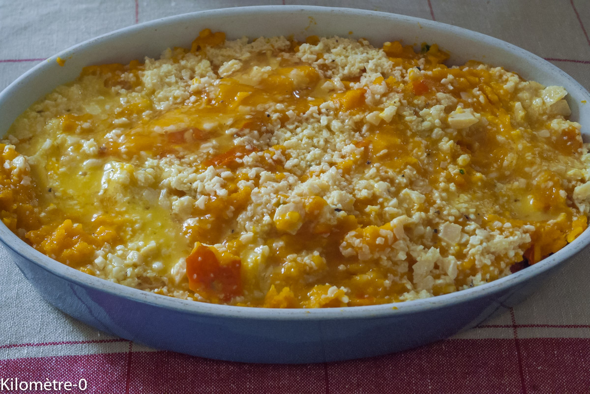 Gratin de potimarron aux blettes — étape 3