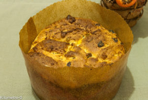 image de recette de panettone, recette italiernne, cuisine, Italie, Noël, brioche, de Kilomètre-0