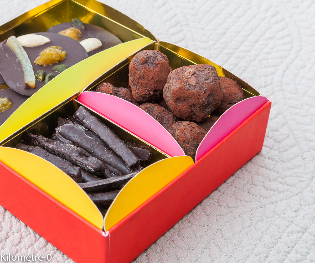 image de recettes de truffes au chocolat, facile, maison, rapide, Noël, bouchées, de Kilomètre-0