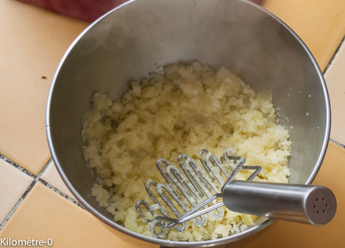 Purée de pommes de terre — étape 1