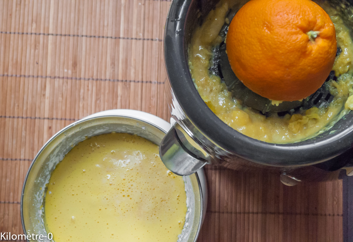 Crème à l&rsquo;orange — étape 1