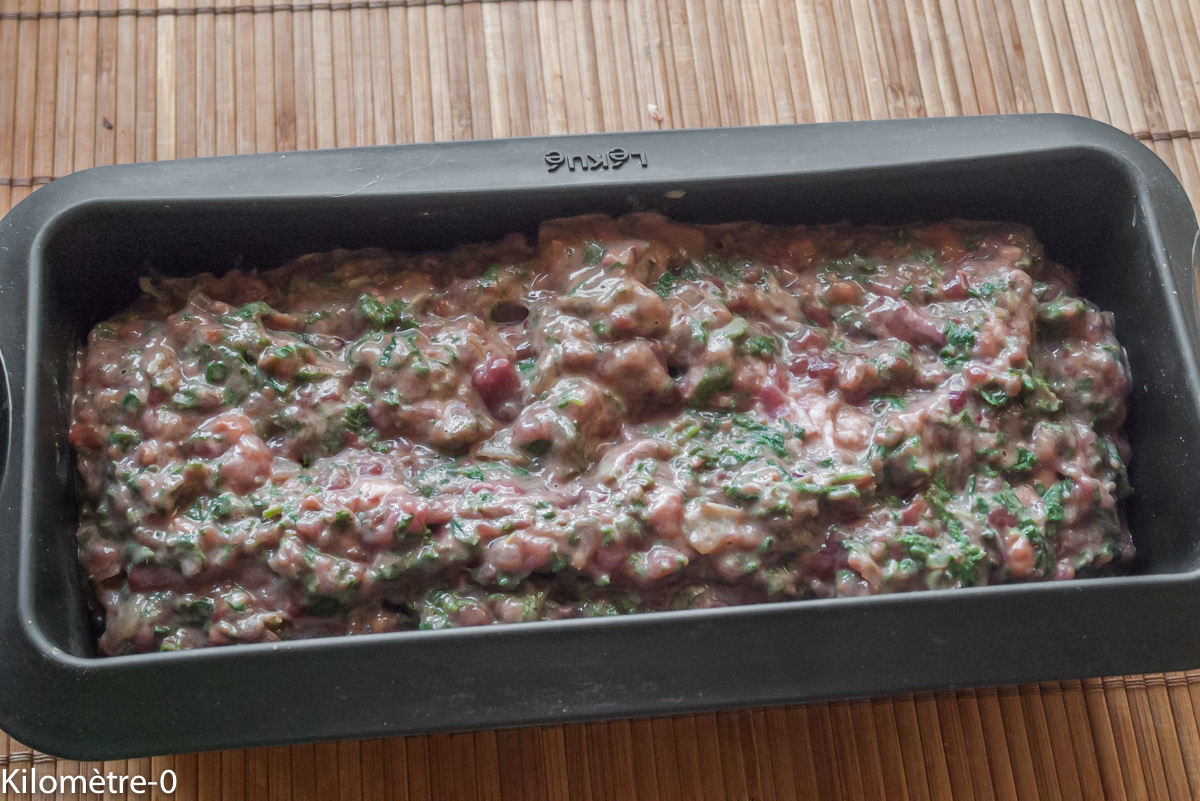 Terrine de porc aux orties — étape 3
