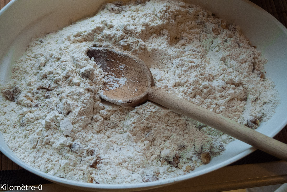 Pain aux noix — étape 2