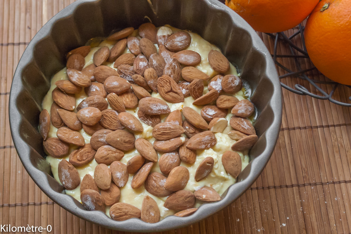 Brioche amandes orange — étape 3