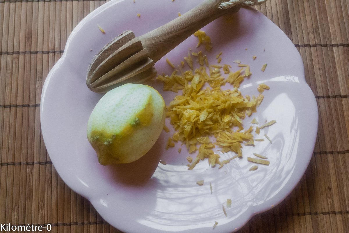 Moelleux au citron — étape 1