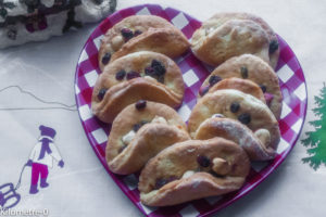 image de recette facile, rapide, bio, légère de Kilomètre-0 de mendiants en chausson, biscuits, gâteaux de Noël