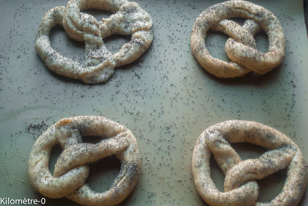 bretzel avant cuisson