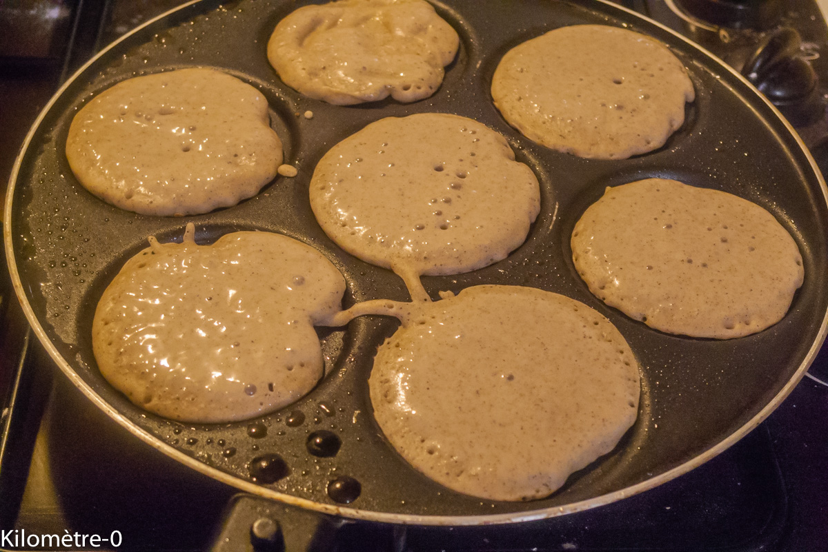 Photo de recette de pâtes à blinis de sarrasin de Kilomètre-0, blog de cuisine réalisée à partir de produits locaux et issus de circuits courts