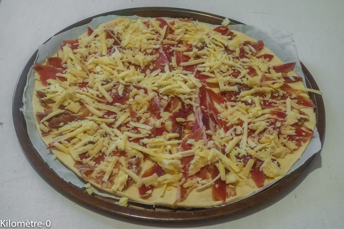Photo de recette feuilleté apéro de Kilomètre-0, blog de cuisine réalisée à partir de produits locaux et issus de circuits courts
