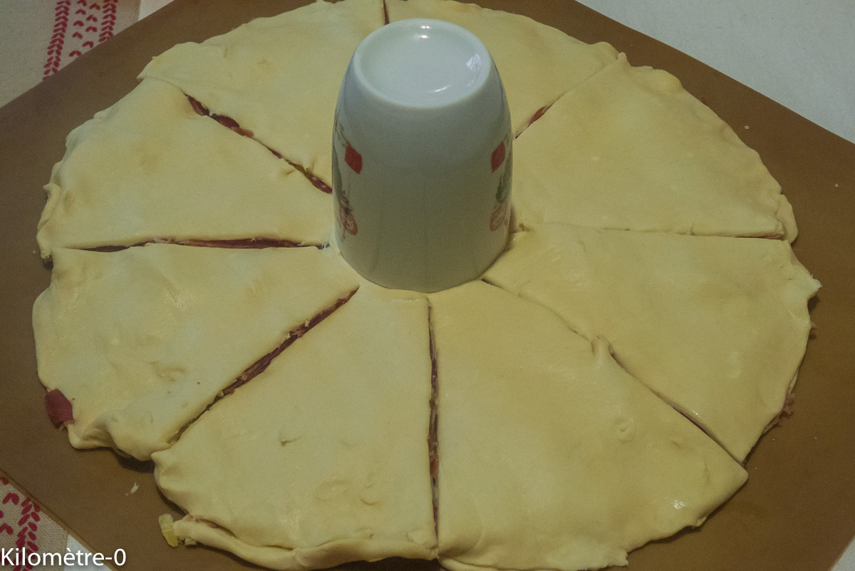 Photo de recette de feuilleté apéro Kilomètre-0, blog de cuisine réalisée à partir de produits locaux et issus de circuits courts