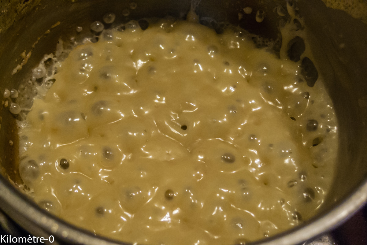 Photo de recette de rêpes au caramel et beurre salé de Kilomètre-0, blog de cuisine réalisée à partir de produits locaux et issus de circuits courts