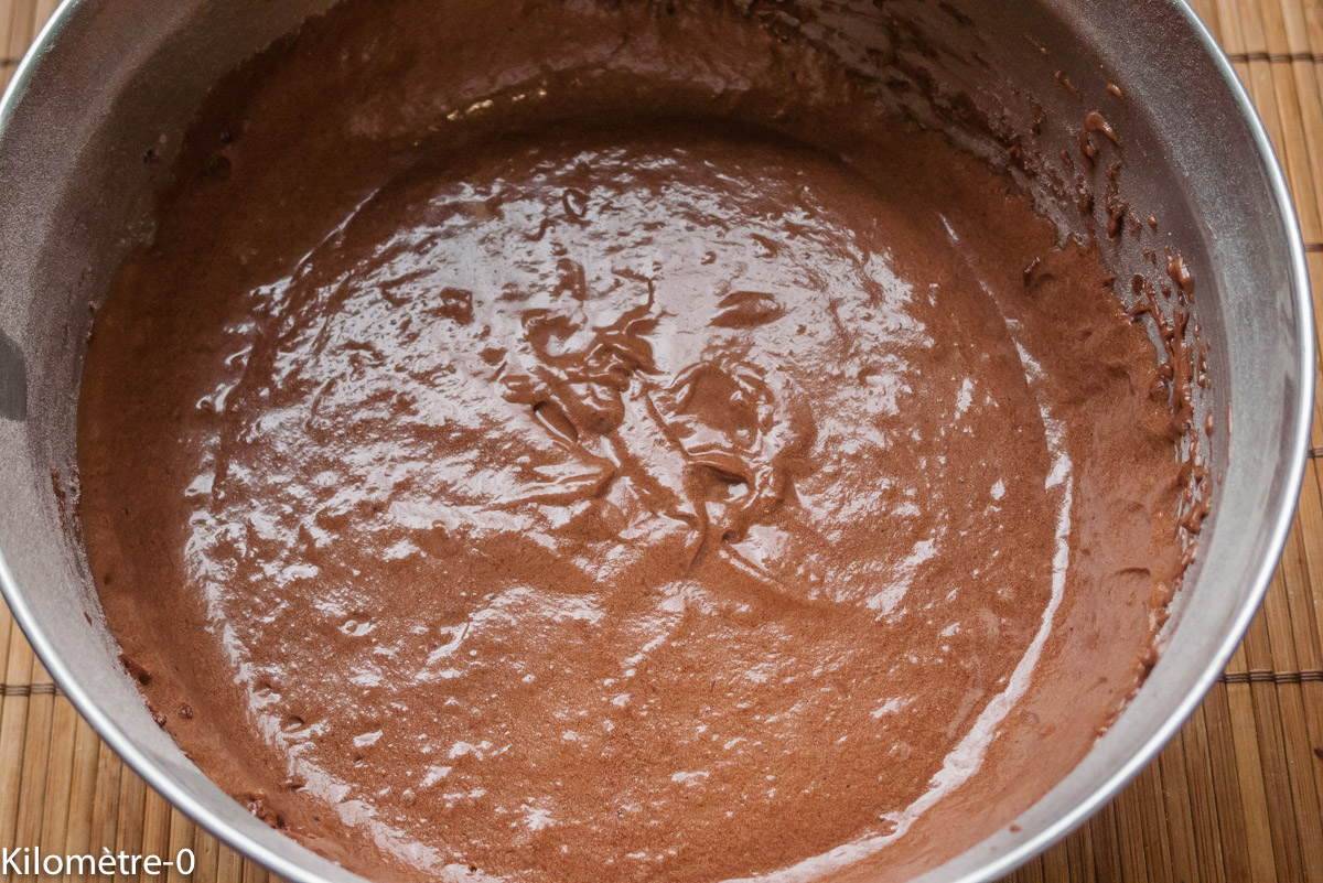Photo de recette de gravity cake de Kilomètre-0, blog de cuisine réalisée à partir de produits locaux et issus de circuits courts