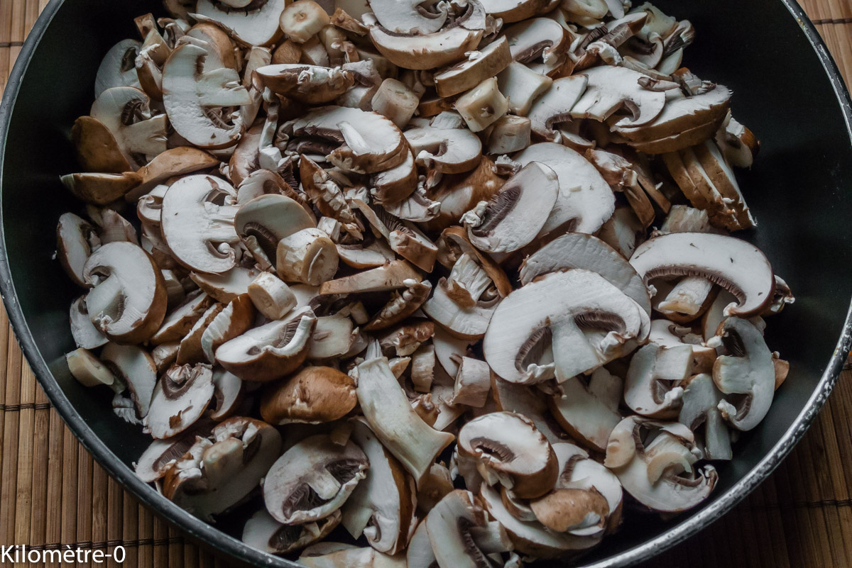 Photo de recette de pizza de Kilomètre-0, blog de cuisine réalisée à partir de produits locaux et issus de circuits courts
