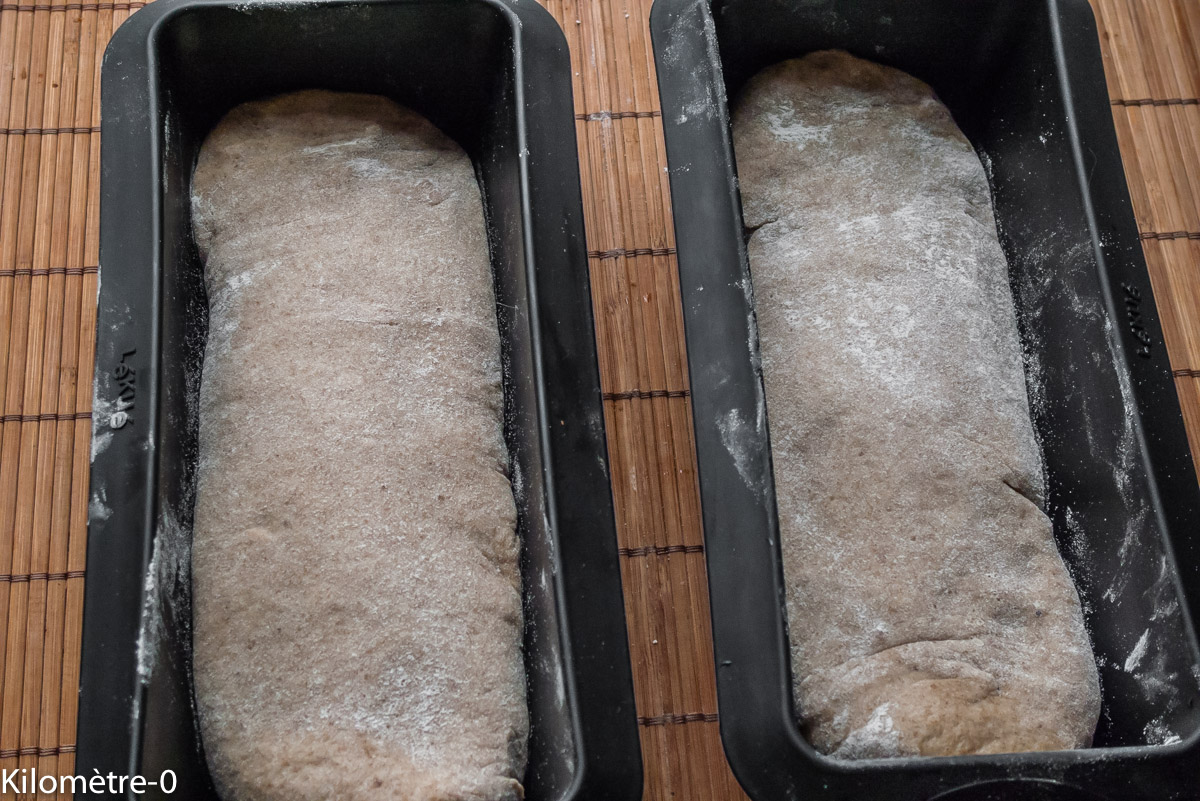 Photo de recette de pain d'épices brioché de Kilomètre-0, blog de cuisine réalisée à partir de produits locaux et issus de circuits courts