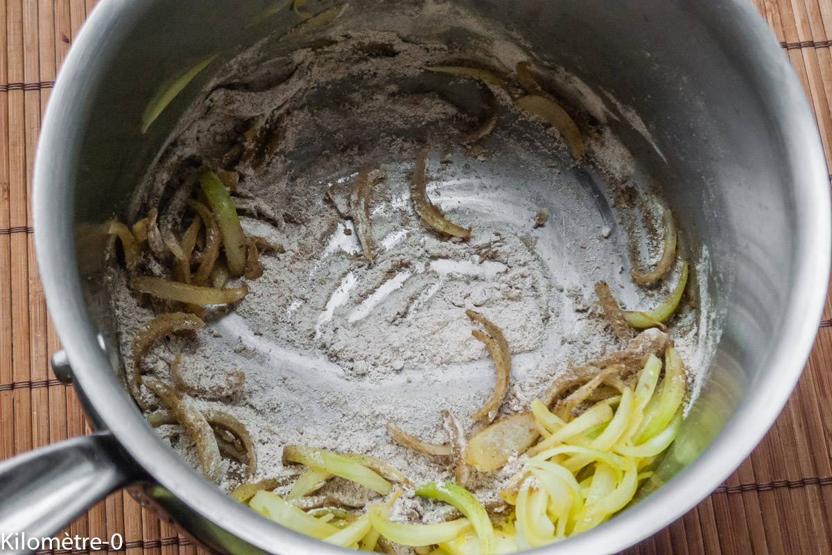 Photo de recette de soupe de champignons de Kilomètre-0, blog de cuisine réalisée à partir de produits locaux et issus de circuits courts