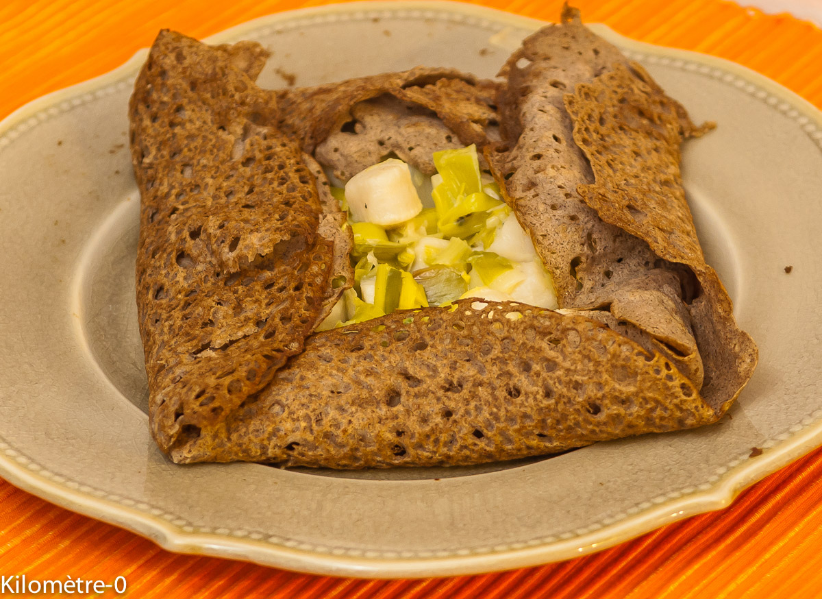 Galettes Aux Noix De Petoncle Et Poireaux Kilometre 0