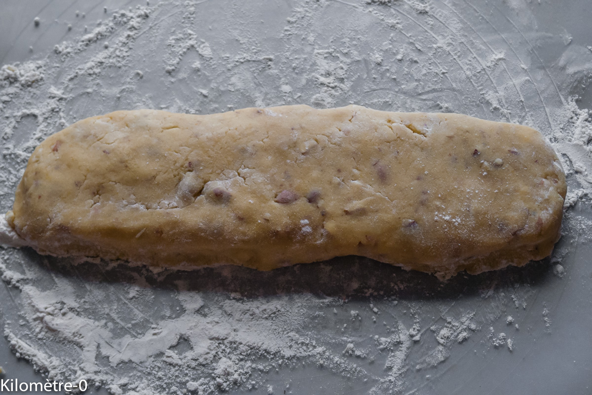 Photo de recette de croquets aux amandes de Kilomètre-0, blog de cuisine réalisée à partir de produits locaux et issus de circuits courts