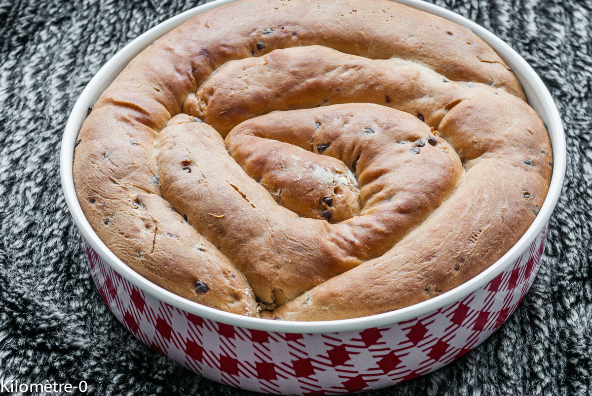 Photo de recette de brioche de Kilomètre-0, blog de cuisine réalisée à partir de produits locaux et issus de circuits courts