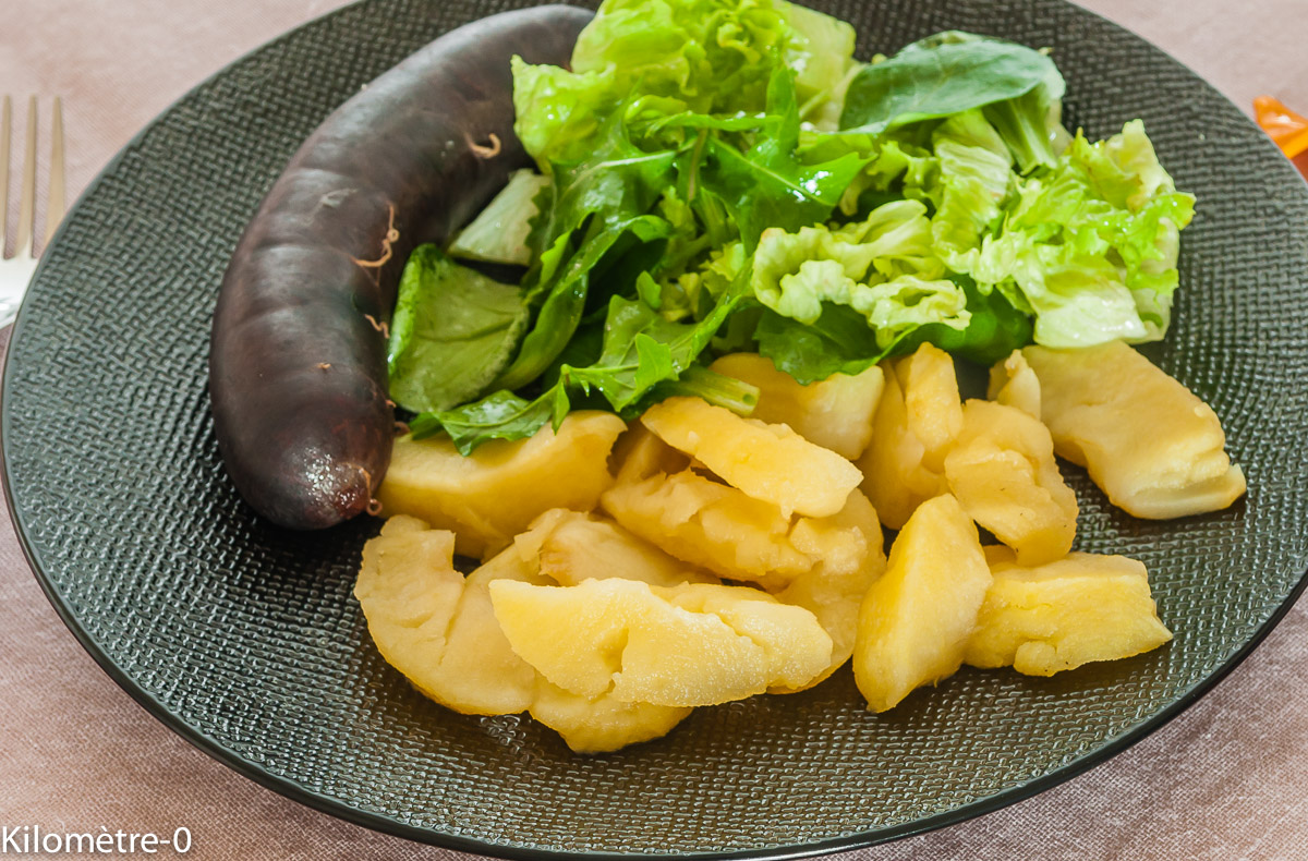 Photo de recette de boudins aux pommes de Kilomètre-0, blog de cuisine réalisée à partir de produits locaux et issus de circuits courts