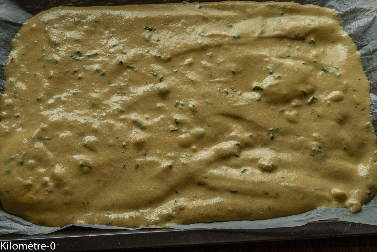 Photo de recette de biscuit roulé de Kilomètre-0, blog de cuisine réalisée à partir de produits locaux et issus de circuits courts