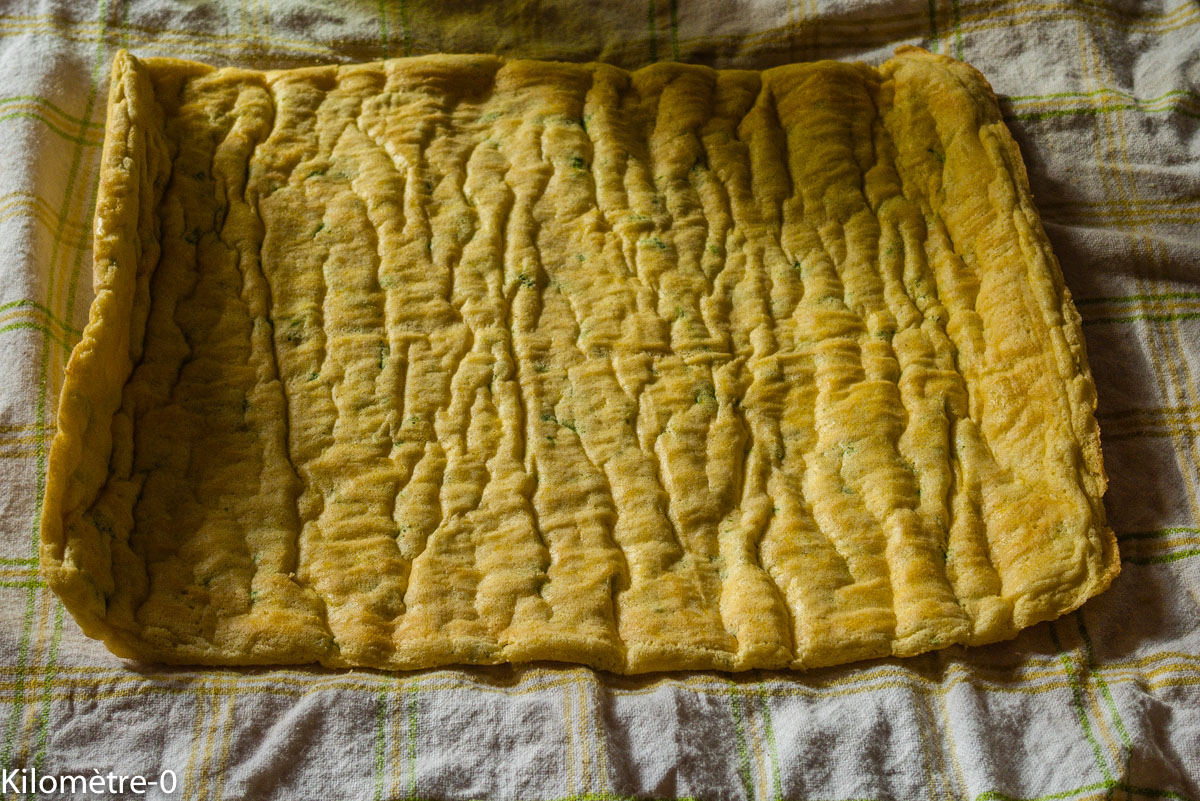Photo de recette de biscuit roulé de Kilomètre-0, blog de cuisine réalisée à partir de produits locaux et issus de circuits courts