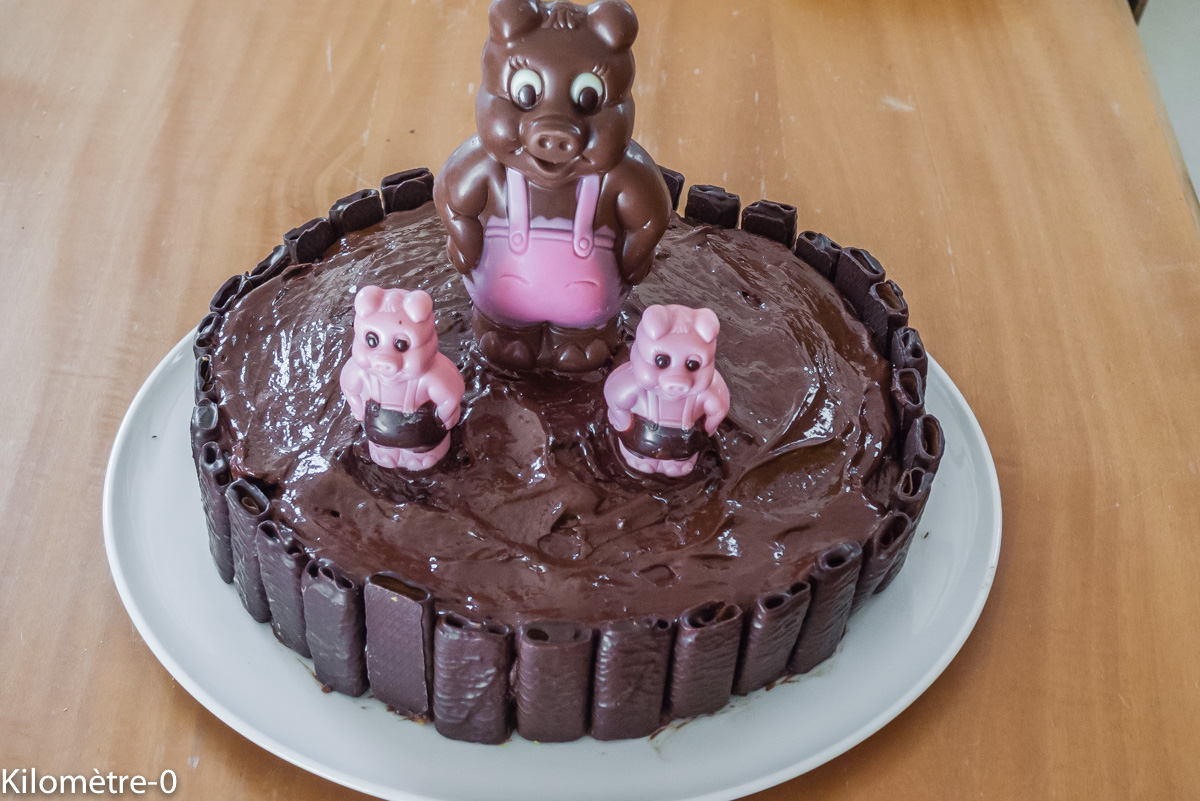 Photo de recette de gâteau de Pâques original enfant de Kilomètre-0, blog de cuisine réalisée à partir de produits locaux et issus de circuits courts