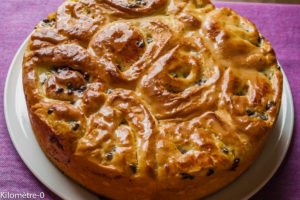 Photo de recette de gâteau suisse,  de brioche suisse de Kilomètre-0, blog de cuisine réalisée à partir de produits locaux et issus de circuits courts