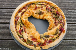 Photo de recette de brioche salée italienne, cuisine d'Italie de Kilomètre-0, blog de cuisine réalisée à partir de produits locaux et issus de circuits courts