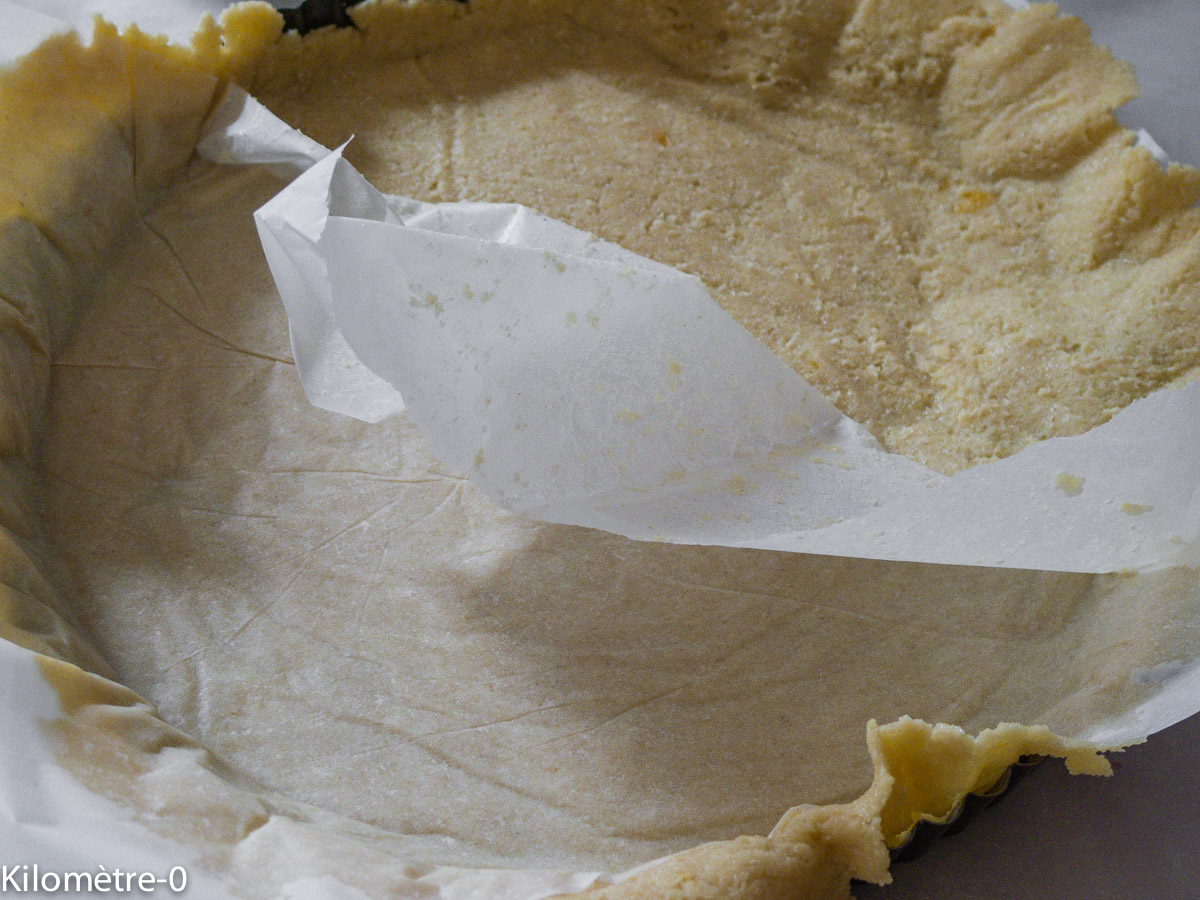 Photo de recette de torta della nonna de Kilomètre-0, blog de cuisine réalisée à partir de produits locaux et issus de circuits courts
