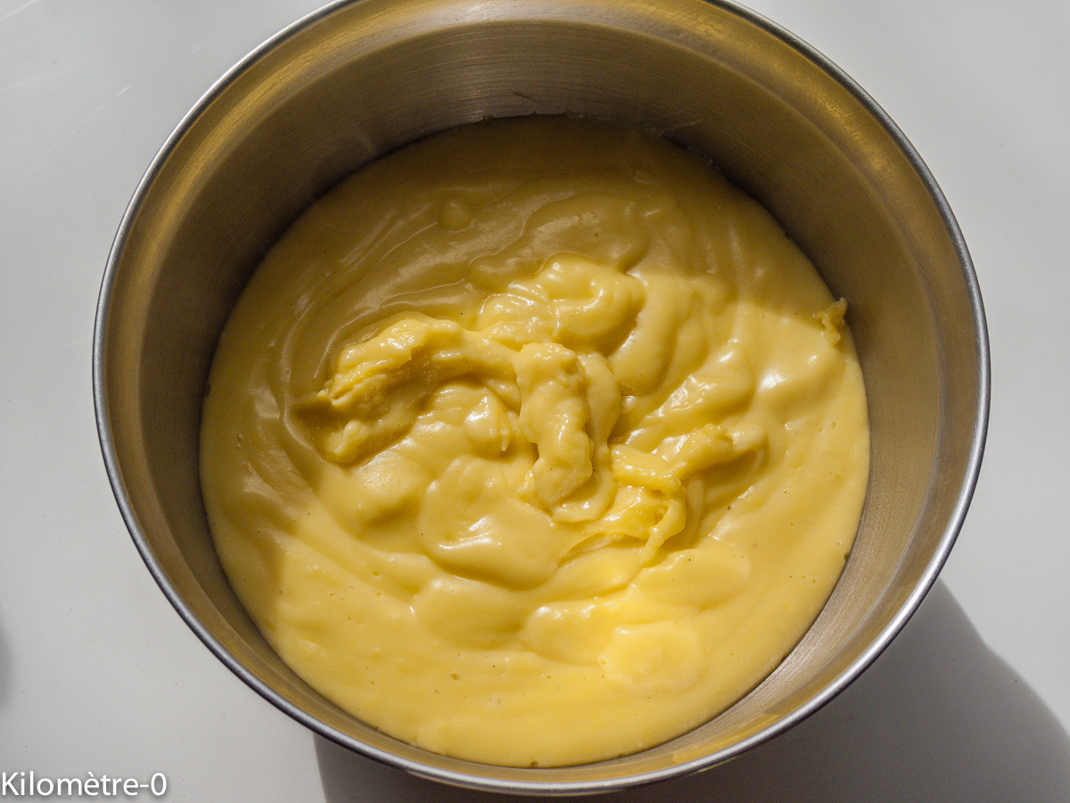 Photo de recette de torta della nonna de Kilomètre-0, blog de cuisine réalisée à partir de produits locaux et issus de circuits courts