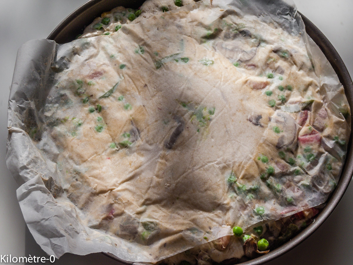Photo de recette de pains de légumes au lard de Kilomètre-0, blog de cuisine réalisée à partir de produits locaux et issus de circuits courts