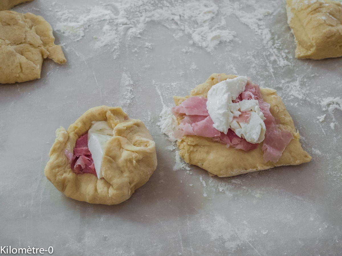 Photo de recette de danubio de Kilomètre-0, blog de cuisine réalisée à partir de produits locaux et issus de circuits courts