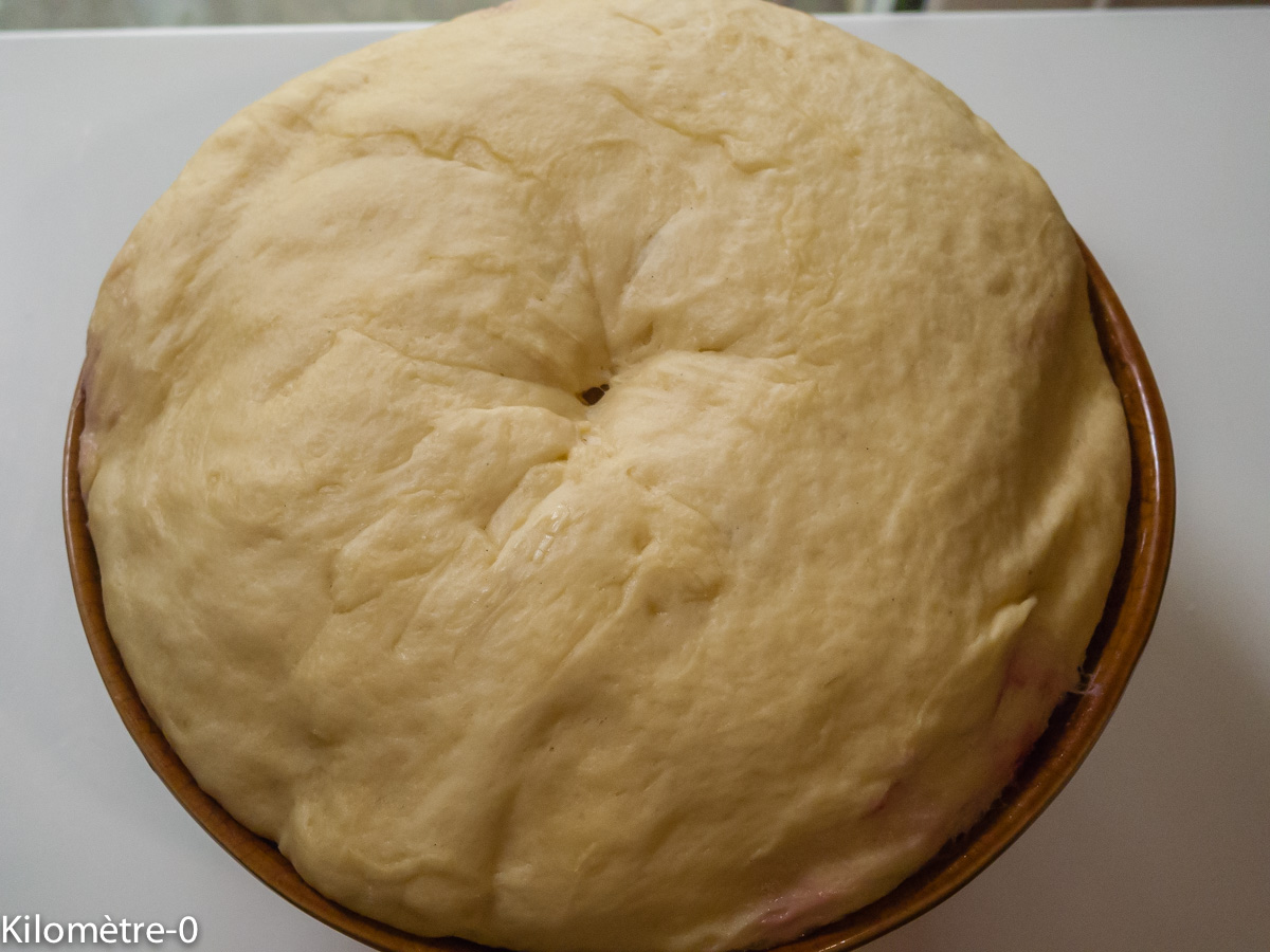 Photo de recette de kougflof framboises de Kilomètre-0, blog de cuisine réalisée à partir de produits locaux et issus de circuits courts