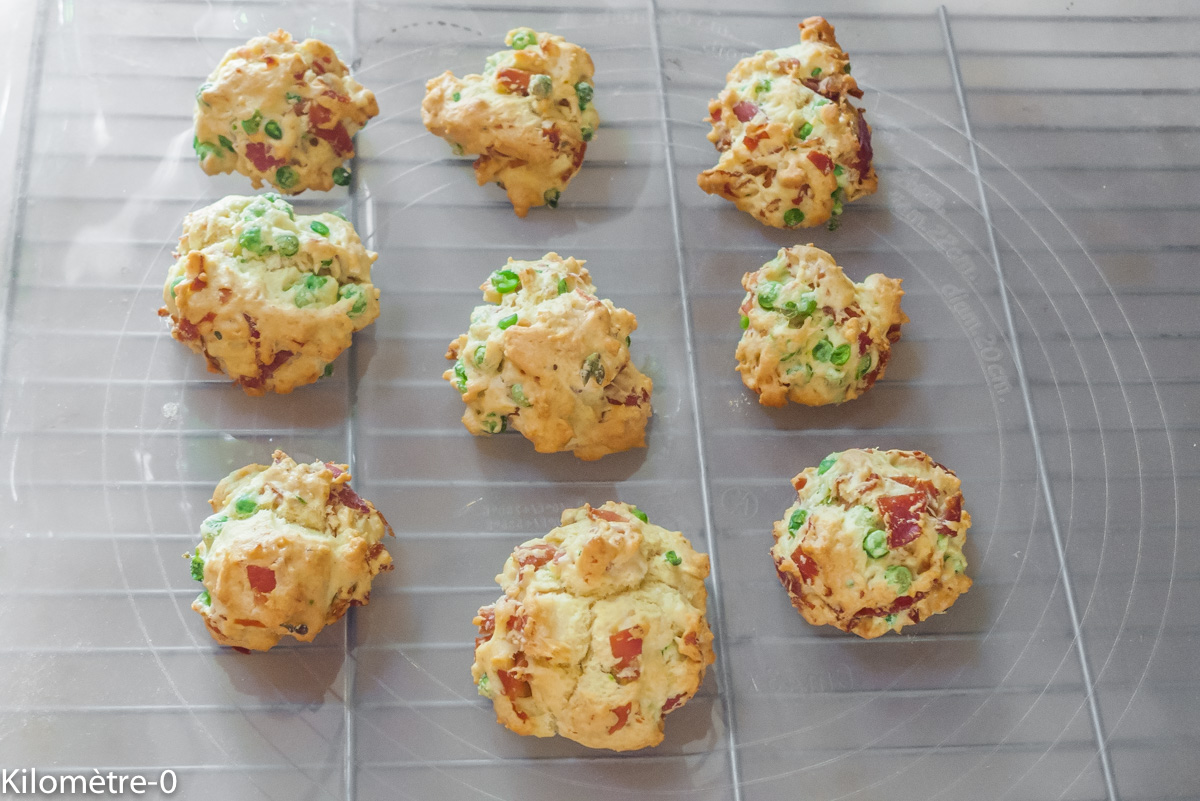 Photo de recette de cookies de Kilomètre-0, blog de cuisine réalisée à partir de produits locaux et issus de circuits courts