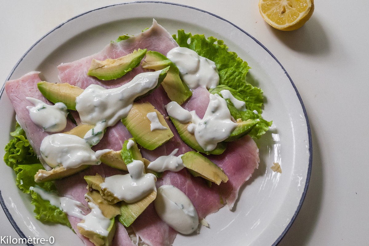 Photo de recette de wrap salade facile de Kilomètre-0, blog de cuisine réalisée à partir de produits locaux et issus de circuits courts