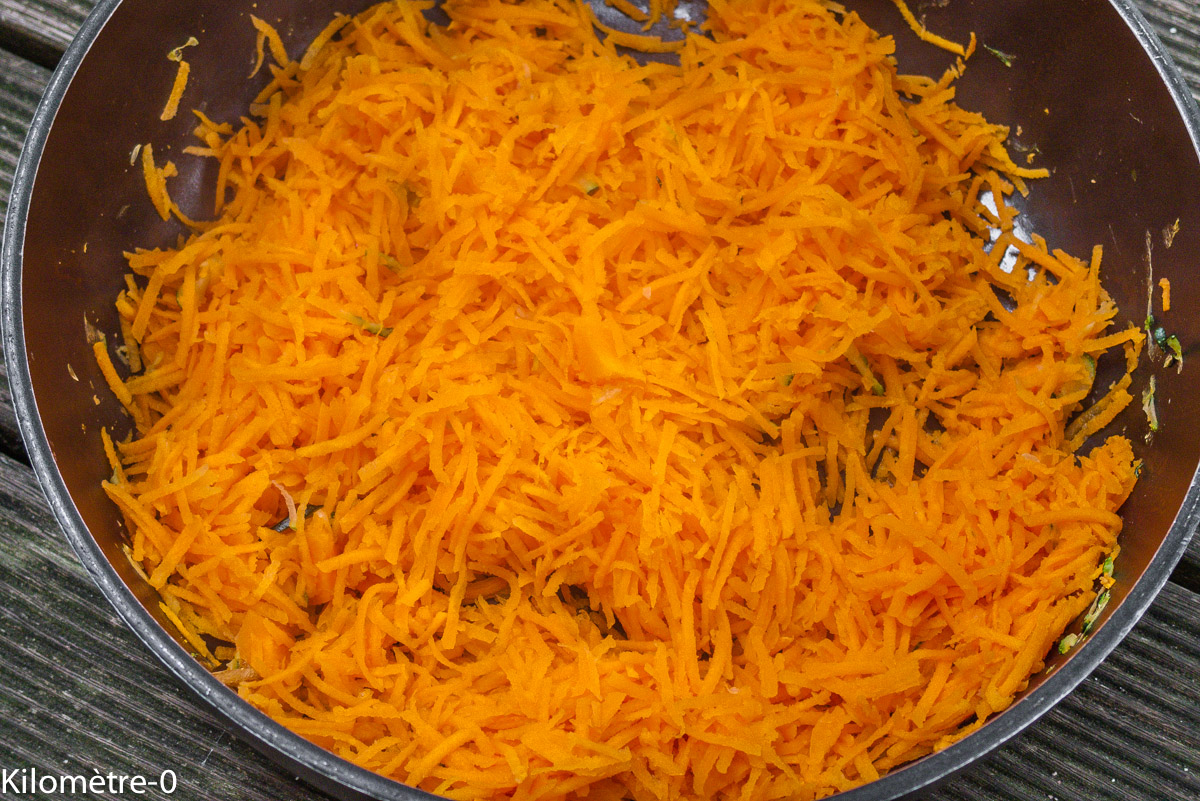 Photo de recette de carottes de Kilomètre-0, blog de cuisine réalisée à partir de produits locaux et issus de circuits courts
