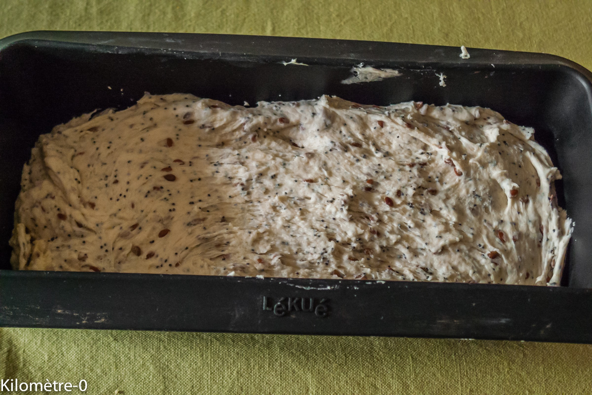 Photo de recette de pain facile, rapide de Kilomètre-0, blog de cuisine réalisée à partir de produits locaux et issus de circuits courts