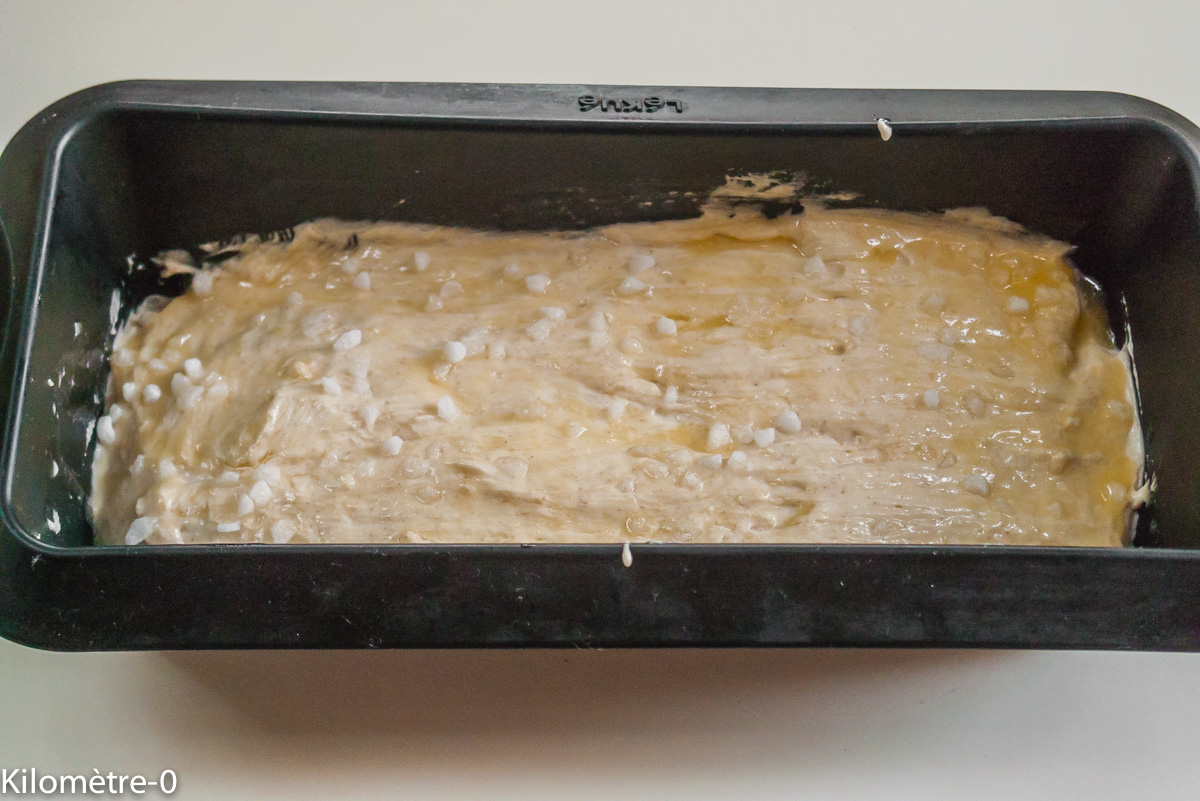 Photo de recette de brioche express, rapide et facile au sucre de Kilomètre-0, blog de cuisine réalisée à partir de produits locaux et issus de circuits courts
