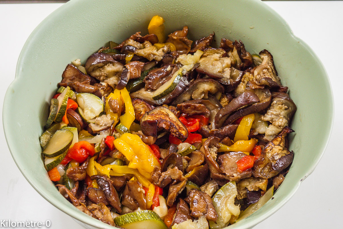 Photo de recette de légumes rotis au four facile, rapide, léger, bio de Kilomètre-0, blog de cuisine réalisée à partir de produits locaux et issus de circuits courts
