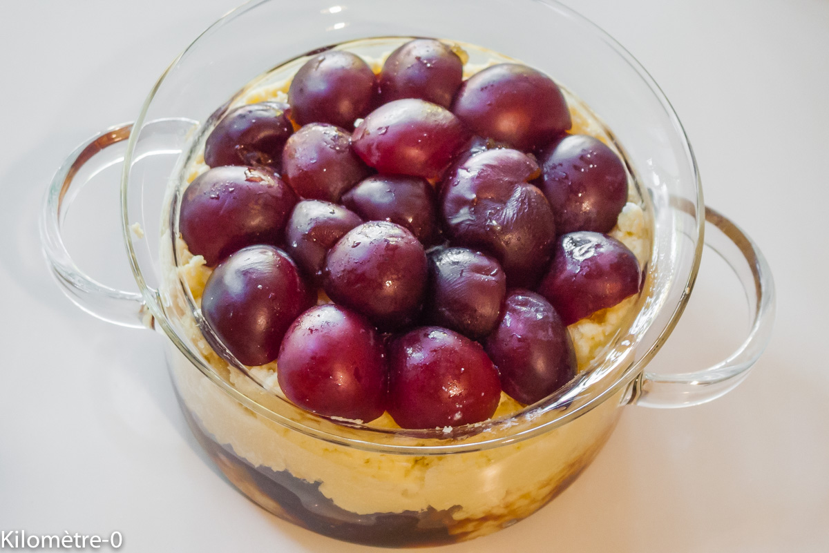 Photo de recette de gâteau de semoule aux prunes facile, rapide, bio de Kilomètre-0, blog de cuisine réalisée à partir de produits locaux et issus de circuits courts